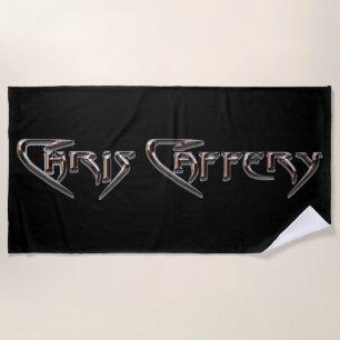 Chris Caffery-strandhanddoek Strandlaken