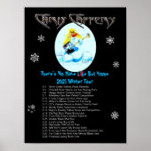 Chris Caffery - Winter Tour 2021 Poster (Voorkant)