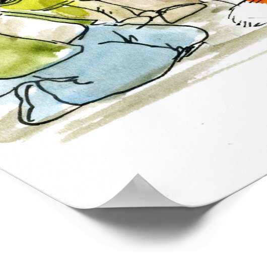 Chris Christie Comme Un Poster Drôle De Fox (Coin)