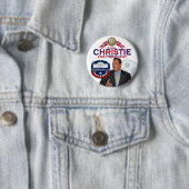 Chris Christie voor President Button (In situ)