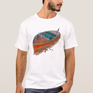 Chris-Craft Barrel Terug T-shirt