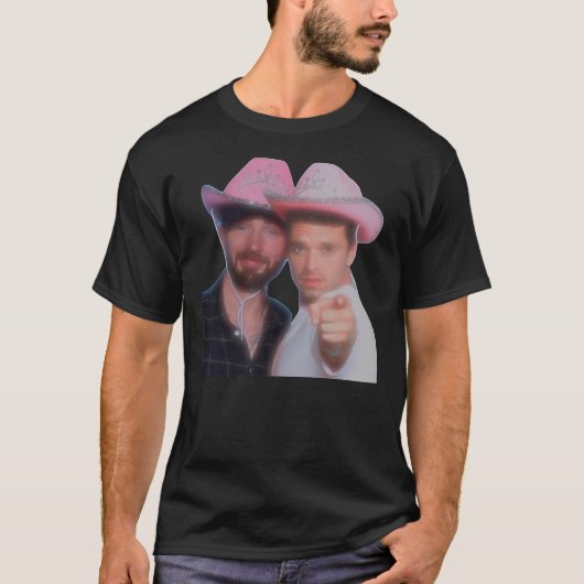 Chris Evans & Sebastian Stan Active T-Shirt (Voorkant)