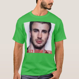 Chris Evans bewaakt dat poesje T-shirt