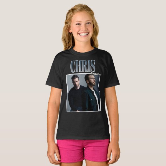 Chris Evans T-Shirt Classic T-Shirt (Voorkant volledig)
