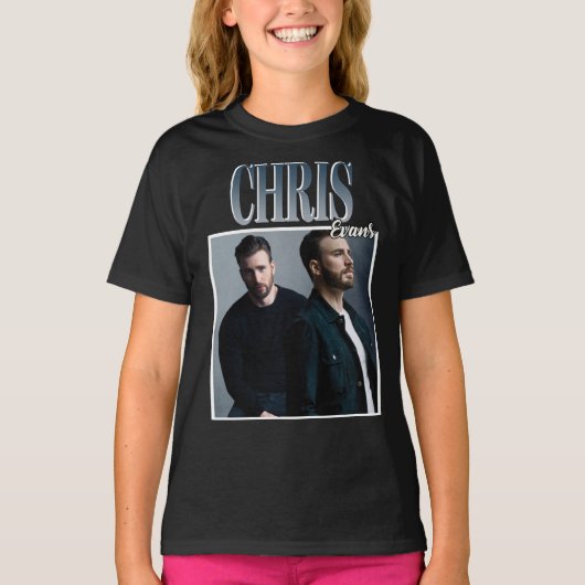 Chris Evans T-shirt classique T-shirt (Devant)