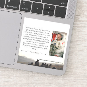 Chris Hadfield Sticker en leadership
