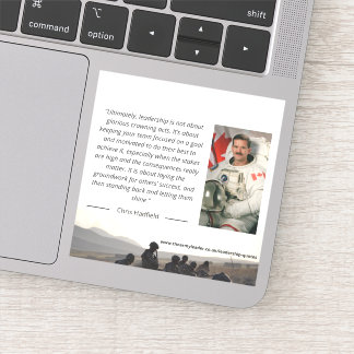 Chris Hadfield Sticker en leadership