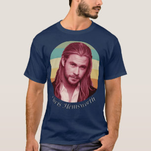 Chris Hemsworth Hollywood-acteur T-shirt