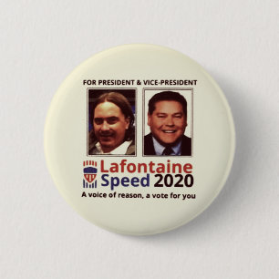 Chris Lafontaine voor president 2020 Ronde Button 5,7 Cm
