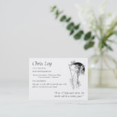 Chris Loy Fairy Godmoeder Visitekaartje (Staand voorkant)