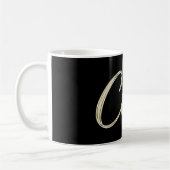 Chris Name Whitegold Tasse Teetasse (Gauche)