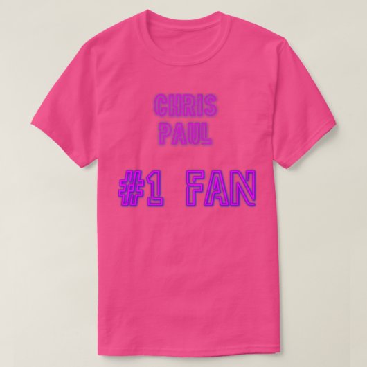 Chris Paul 1 fan Classic T-shirt (Design voorkant)