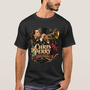 Chris Perry — T-shirt met de man met de gouden tro