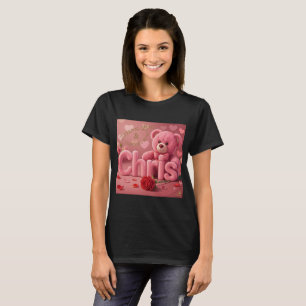 Chris Teddy Bear Love T-shirt