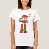 Chrismas cadeau voor mam, grappige kerstbaken t-shirt (Voorkant)