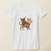 chrismas chihuahua dog tshirt (Poser)