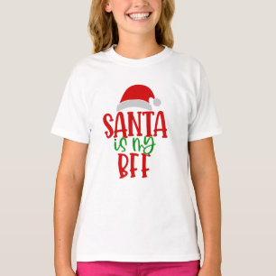 Chrismas Gifts Funny Santa is mijn BFF T-Shirt
