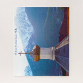 Chrismas Greetings Juneau Alaska Legpuzzel (Verticaal)