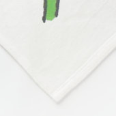 Chrismas Mess Fleece Deken (Hoek)