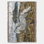 Chrismatic IJslandse paarden Deken (Voorkant Verticaal)