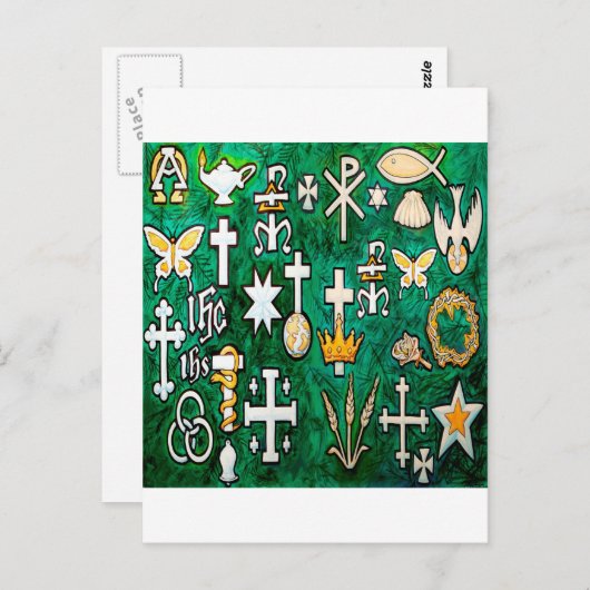 Chrismons Briefkaart (Voorkant / Achterkant)