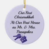 "Chrismukkah" A Holiday Celebration ornament (Voorkant)