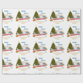 Chrismukkah Blended Holiday Pattern Cadeaupapier (Vlak)