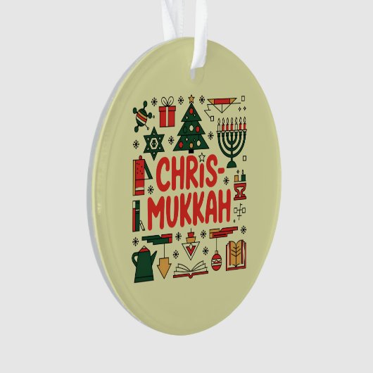 Chrismukkah Hanoukka Noël Juif Religieux (devant)