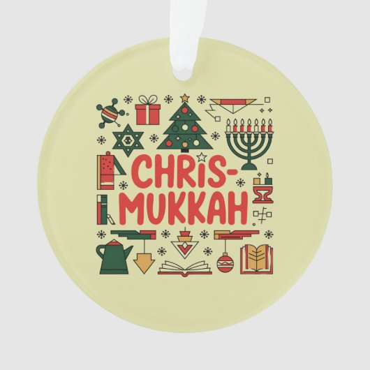 Chrismukkah Hanoukka Noël Juif Religieux (devant)