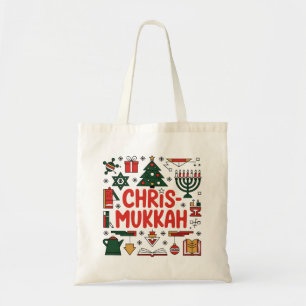 Chrismukkah Hanukkah Kerst Joodse Religieuze Tote Bag