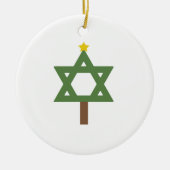 Chrismukkah Tree Keramisch Ornament (Voorkant)