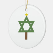 Chrismukkah Tree Keramisch Ornament (Links)