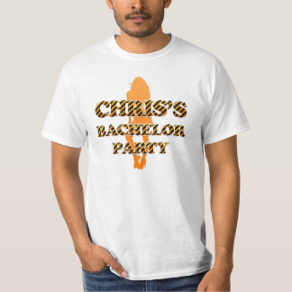 Chris's vrijgezellenfeest t-shirt