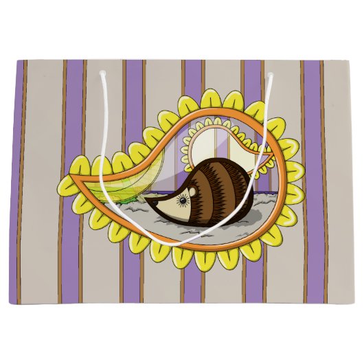 Chrissy de Hedgehog Gift Bag Groot Cadeauzakje (Voorkant)