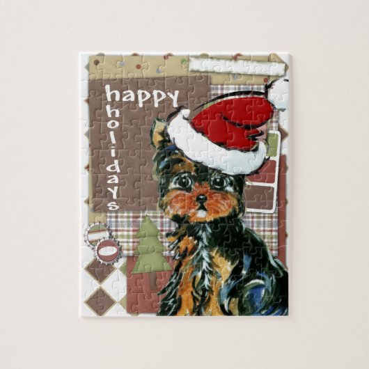 CHRISSY YORKIE POO LEGPUZZEL (Verticaal)