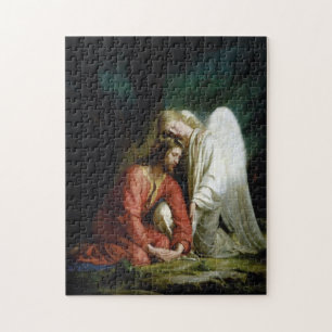 Christ à Gethsémani par Carl Bloch Puzzle