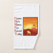 Christ Acroniem Badhanddoek Set Bad Handdoek (Handdoek)