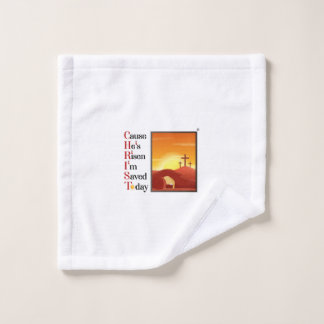 Christ Acroniem Wash Cloth Washandje