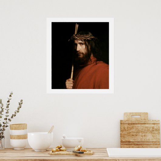 Christ avec les épines par Carl Bloch. Impression (Cuisine)