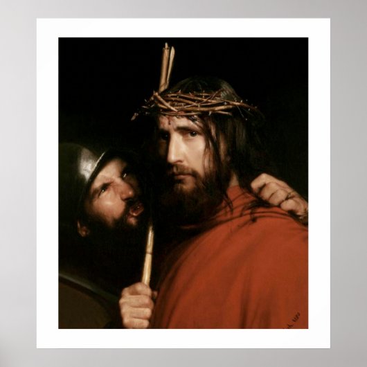 Christ avec les épines par Carl Bloch. Impression  (Devant)