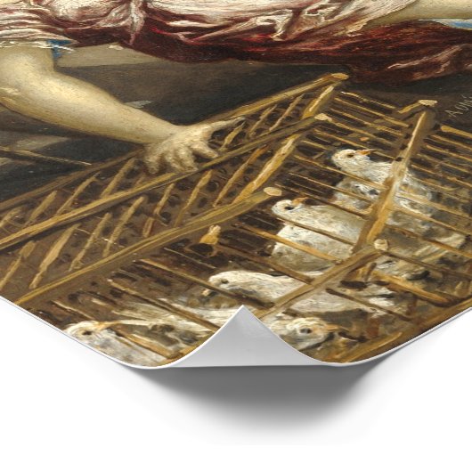 Christ Cleansing - El Greco, affiche d'art grec (Coin)