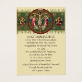 Christ Crucifié avec les anges catholique funérail (Devant)