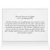 Christ dans la tempête (Intérieur Horizontal (Haut))