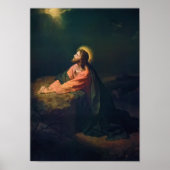 Christ dans le jardin, affiche (Devant)