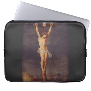 Christ dood aan het kruis door Peter Paul Rubens K Laptop Sleeve