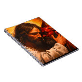 Christ Embracing Lucifer Notebook Notitieboek (Rechterzijde)