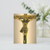 Christ en croix Carte postale (Debout devant)