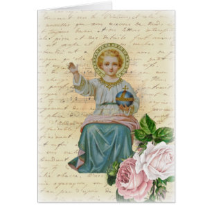 Christ enfant le roi Vintage religieux