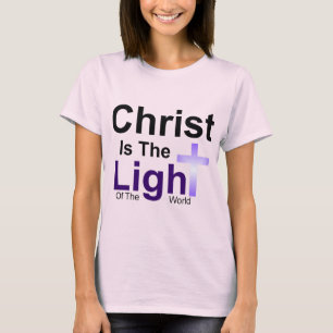 Christ Est La Lumière T-shirt pour femmes
