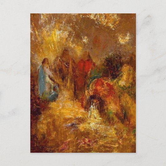 Christ et ses disciples par Odilon Redon Carte pos (Devant)